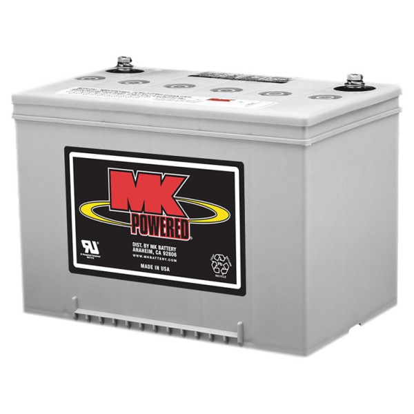 MK Battery 12V 73Ah lead gel battery / cycle proof MK73-12 M24