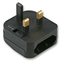European Converter Plug, 5A Black