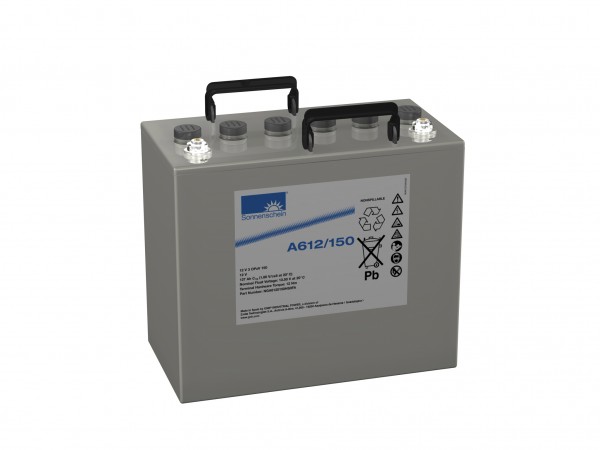 Exide Sonnenschein A612/150 12V 150Ah (C10) dryfit lead-gel battery VRLA
