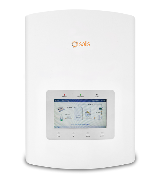 Solis 5G 4.6kW Hybrid Inverter with DC switch - S5-EH1P4.6K-L