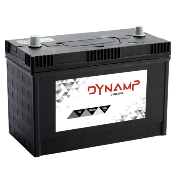 Dynamp 62002 12V 120Ah 1000CCA Type 642 Battery