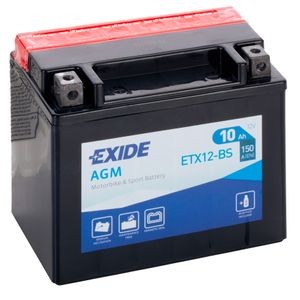 Exide ETX12-BS Motorcycle Battery