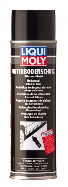 Liqui Moly Underseal Bitumen Black Spray - 6111 - 500ml