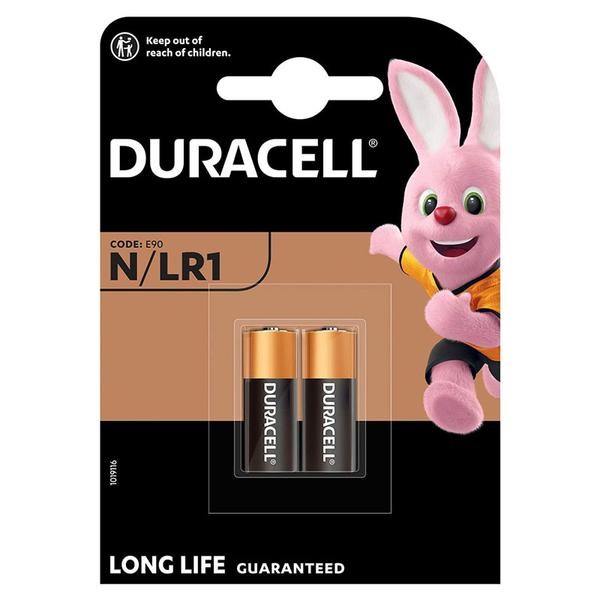 Duracell Lady LR1 Battery N MN9100 1.5V (2 Blister Pack)