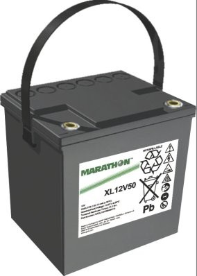 Exide Marathon XL12V50 12V 50,4Ah AGM lead battery VRLA