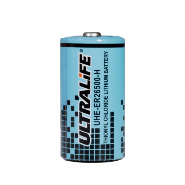 Ultralife UHE-ER26500-H bobbin cell - C size Lithium thionyl chloride battery 3.6V 9000mAh