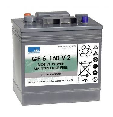 Exide Sonnenschein GF 06 160 V2 dryfit lead gel traction battery 6V160Ah (5h) VRLA