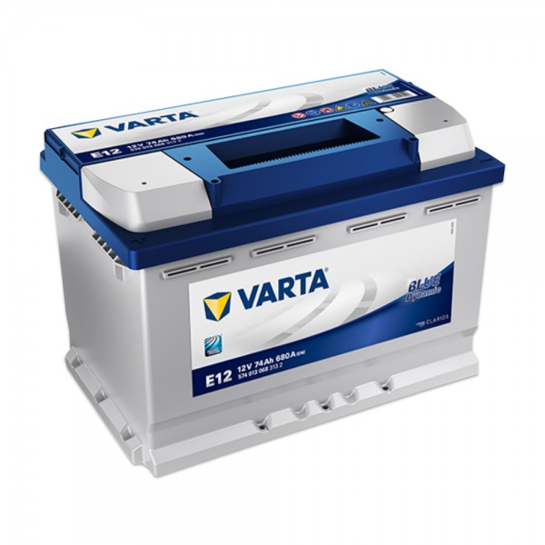 Varta BLUE Dynamic E12 12V 74Ah 680A/EN 574 013 068 3132 car battery
