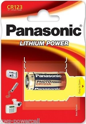 Panasonic CR123A Camera Battery Main Image