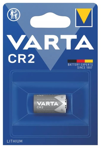 Varta Electronics Lithium battery CR2, pack of 1