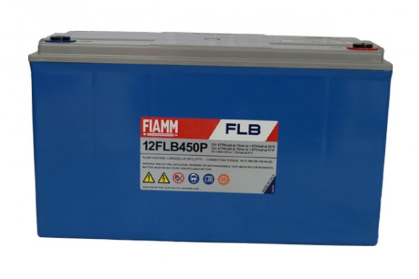 Fiamm HighLite 12FLB450P 12V 120Ah AGM lead fleece 10-12 year battery