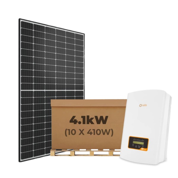 4.1kW Solar System with Solis 4kW Grid-tied Inverter