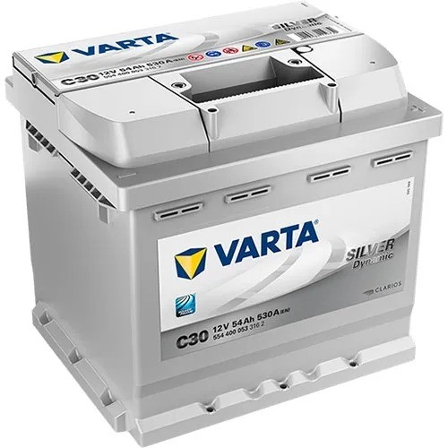 Varta SILVER Dynamic C30 12Volt 54Ah 530A/EN 554 400 053 3162 car battery