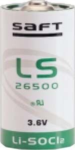 Saft LS 26500 ER-C Industrial cell Lithium Thionyl Chloride Battery
