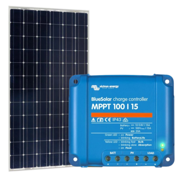 12V 115W Solar Panel Kit for Motorhome, Campervan, RV, Boat KIT29