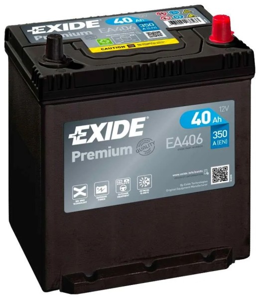 Exide EA406 12V 40ah 350CCA Car Battery