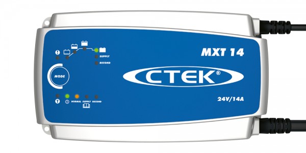 CTEK MXT 14 24V charger (AC-grid) for lead battery 24V 14A charging current high frequency charger