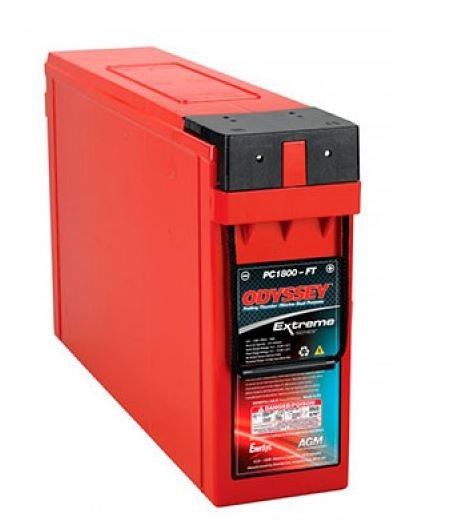 Odyssey PC1800-FT 12V 214Ah 1300A AGM Front terminal battery Pure Lead
