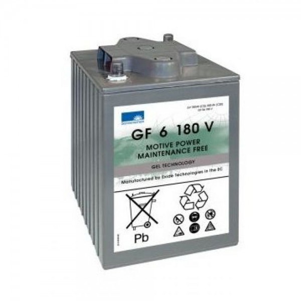 Exide Sonnenschein GF 06 180 V dryfit lead gel traction battery 6V 180Ah (5h) VRLA