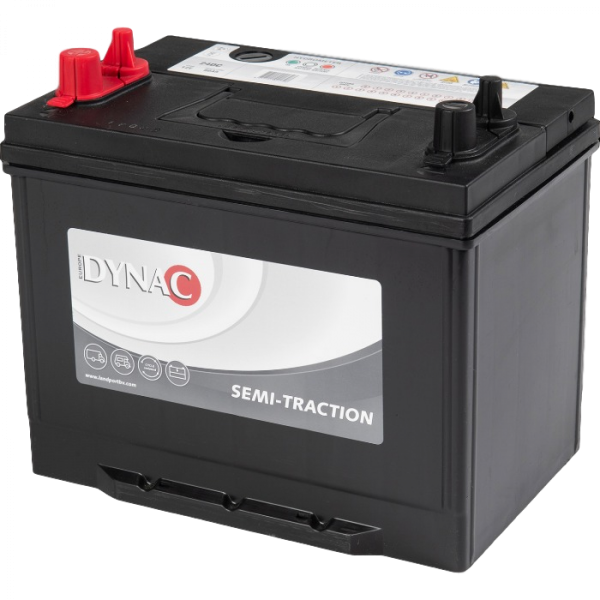 DYNAC DC24 SEMI TRACTION BATTERY TYPE SMF 80 AH 12 VOLT DC24