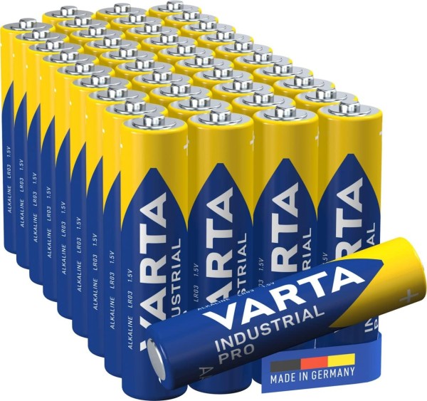 Varta Industrial Micro AAA Battery 4003 Bulk (40 pack)