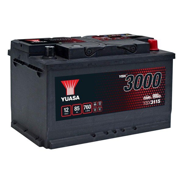 YBX3115 12V 85Ah 760A Yuasa SMF Battery
