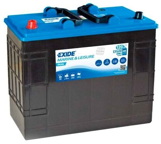Batterie EXIDE Dual AGM EP600 12V 70AH 760A