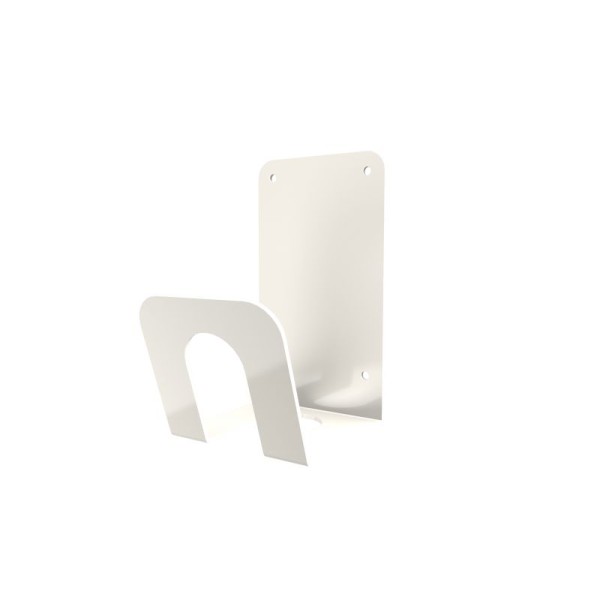 A-TroniX wall bracket for Wallbox charging cable made of stainless steel in white