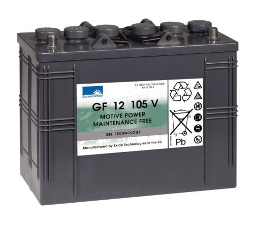 Exide Sonnenschein GF 12 105 V dryfit lead gel traction battery 12V 105Ah (5h) VRLA