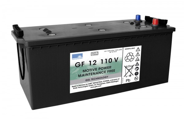Exide Sonnenschein GF 12 110 V dryfit lead gel traction battery 12V 110Ah (5h) VRLA