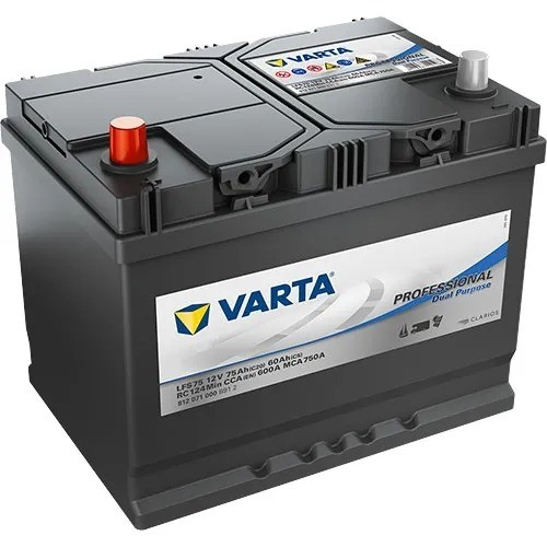 LFS75 Varta Professional Dual Purpose Battery 812 071 000