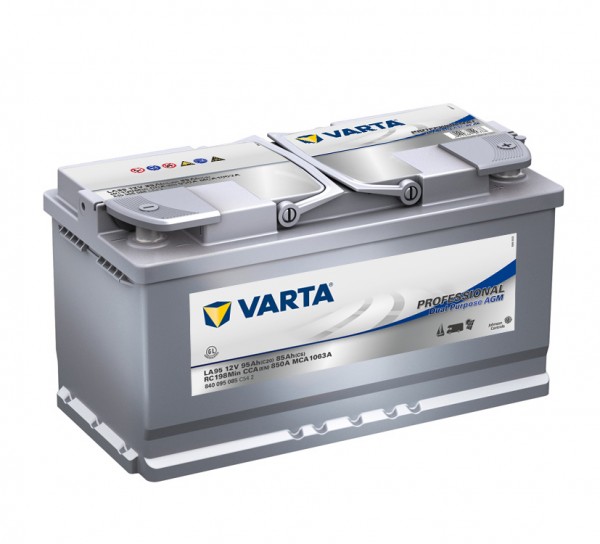 Varta Professional DP AGM LA95 12Volt 95Ah 850A/EN 840 095 085