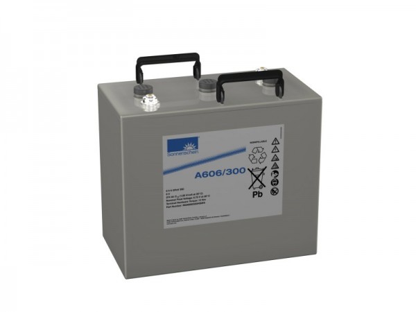 Exide Sonnenschein A606/300 6V 300Ah (C10) dryfit lead-gel battery VRLA