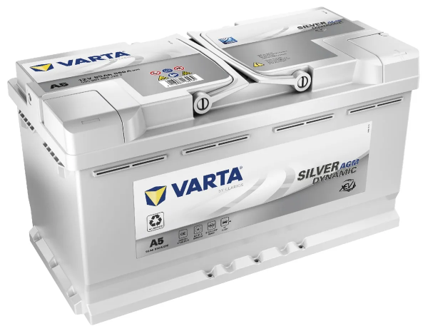 Varta Silver Dynamic A5 (G14) xEV AGM 12v 95Ah 850CCA Type 019 Car Battery