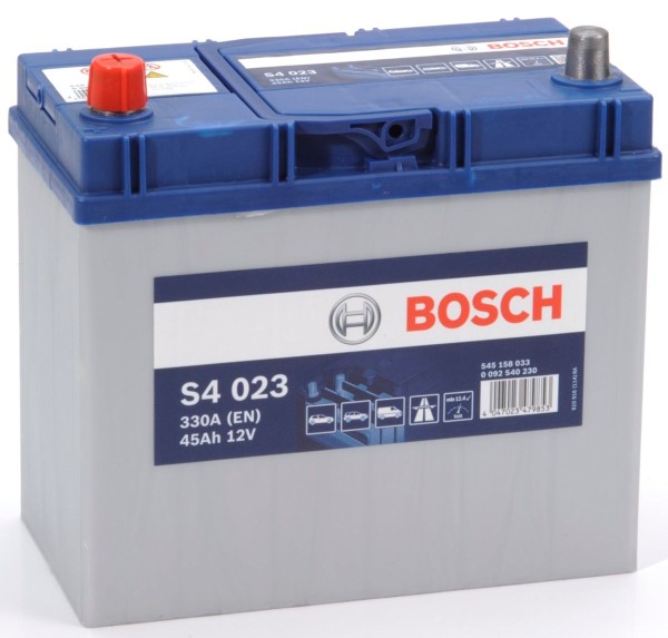 Bosch car battery S4023 545 158 033 12V 45Ah 330A/EN