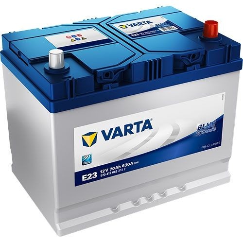 Varta BLUE Dynamic E23 12V 70Ah 630A/EN 570 412 063 3132 car battery