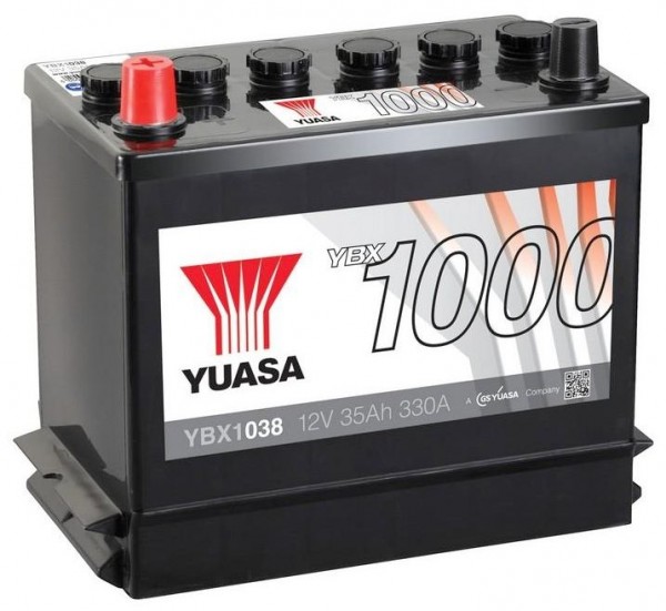 Yuasa SMF car battery starter battery YBX1038 12V 35Ah 330A/EN