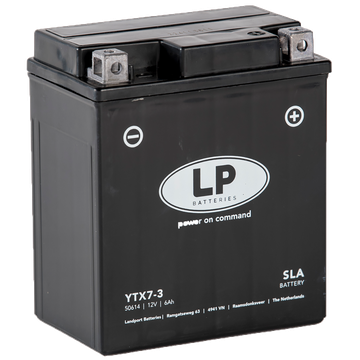 LP YTX7-3 12V 6Ah Motorcycle battery