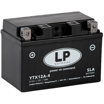 LP YTX12A-4 12V 10Ah 150CCA Motorcycle battery