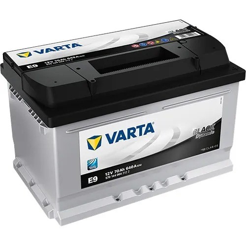 Varta BLACK Dynamic 570 144 064 3122 E9 12V 70Ah 640A/EN car battery