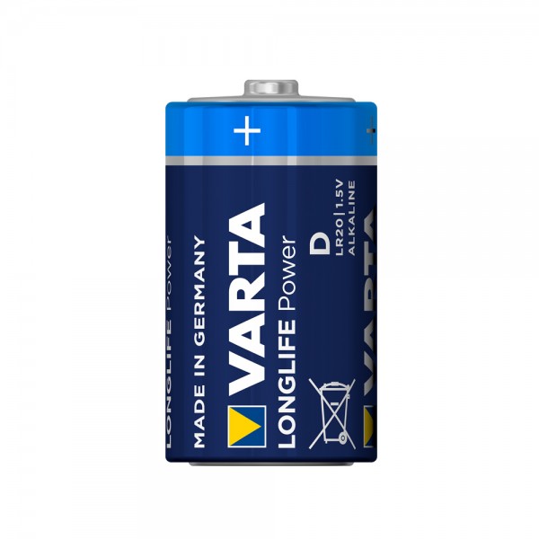 Varta Longlife Power Alkaline battery Mono D 4920 LR20 (bulk)
