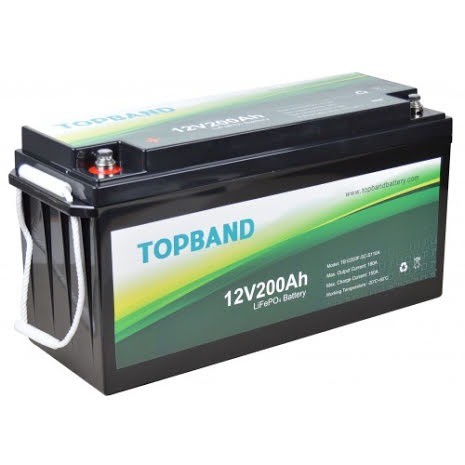 Topband 12.8V 200ah Lithium battery - TB12200