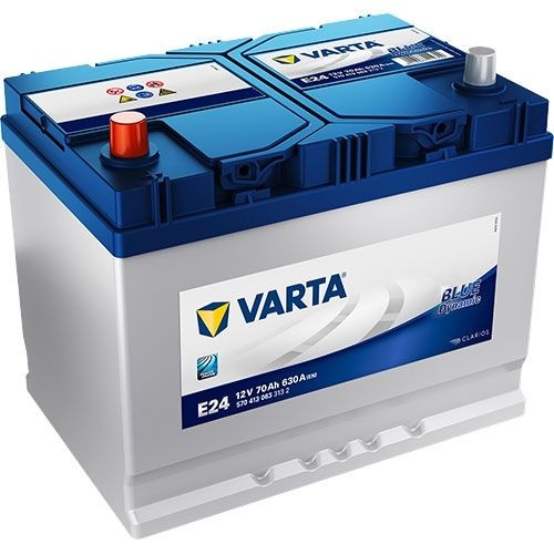 Varta BLUE Dynamic E24 12V 70Ah 630A/EN 570 413 063 3132 car battery