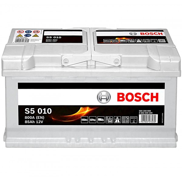 Bosch car battery S5010 585 200 080 12V 85AH (110/115)