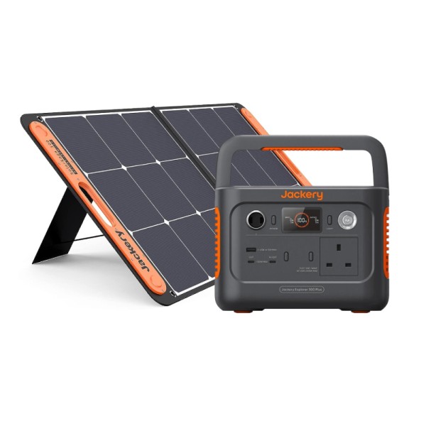 Jackery Solar Generator 300 Plus + 100W Solar Panel