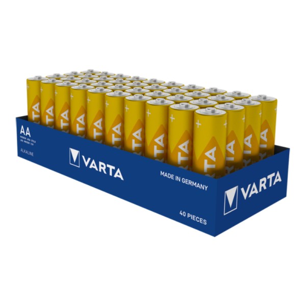 Varta Longlife Mignon AA Battery 4106 (40 pack)