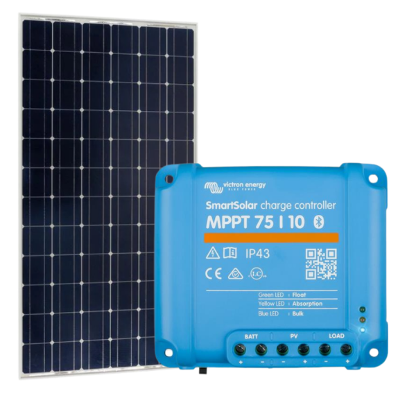 12V 115W Smart Solar Panel Kit for Motorhome, Campervan, RV, Boat KIT28