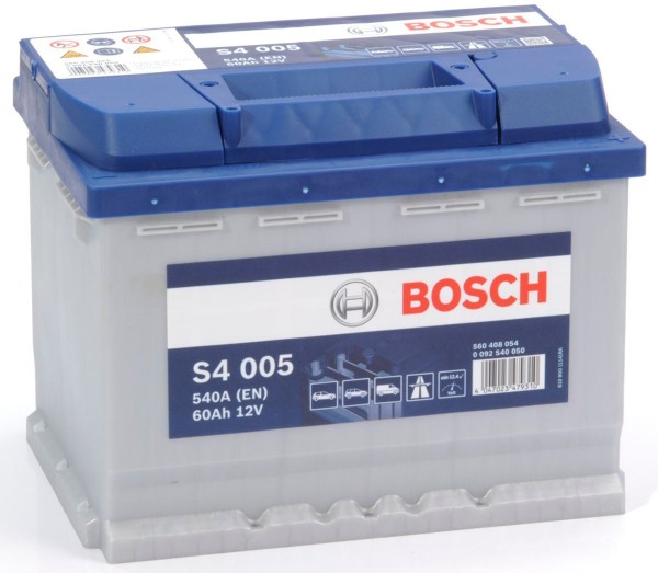 Bosch car battery S4005 560 408 054 12V 60Ah 540A/EN