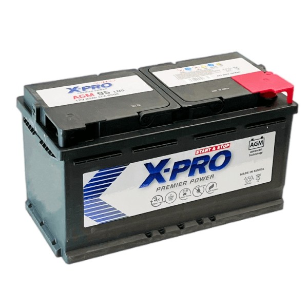 X-PRO AGM95 SMF Starter Battery 12V 95Ah 850CCA