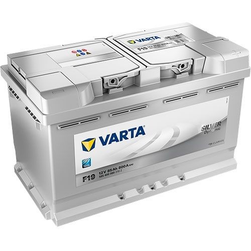 VARTA F19 Silver Dynamic 12V 85Ah 800A car battery 585 400 080